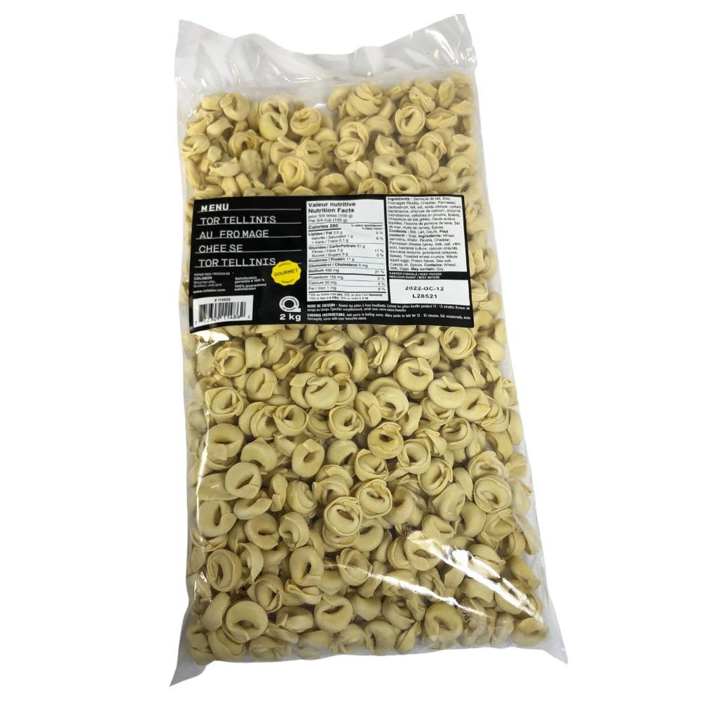 Menu Cheese Tortellini Pasta, 2 Kg -- 2 Per Case