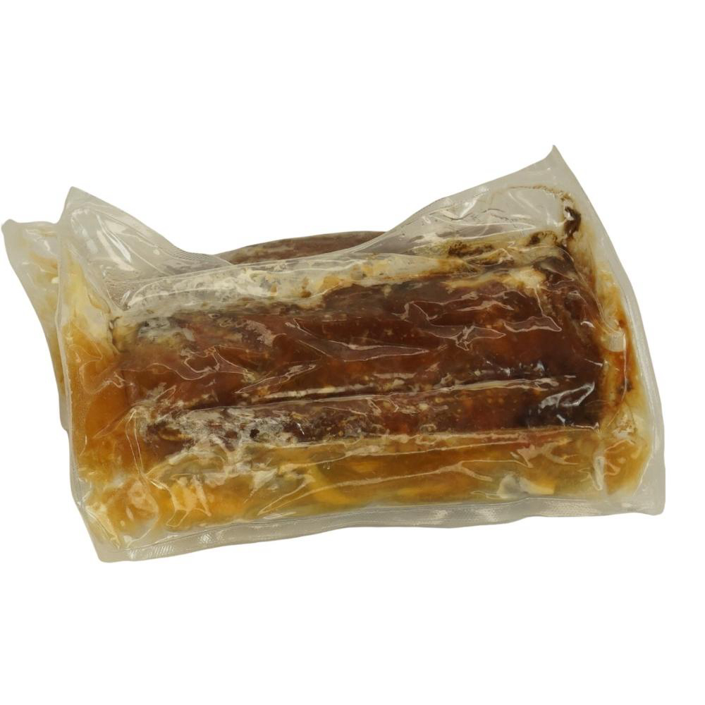 Menu Cooked Half Pork Baby Back Rib With Sauce, 7.65 Kg