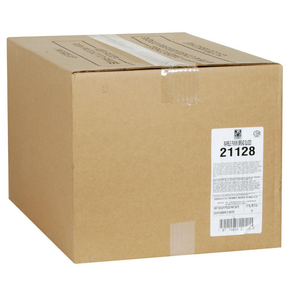 BREAD PANINI RYE MARBLED