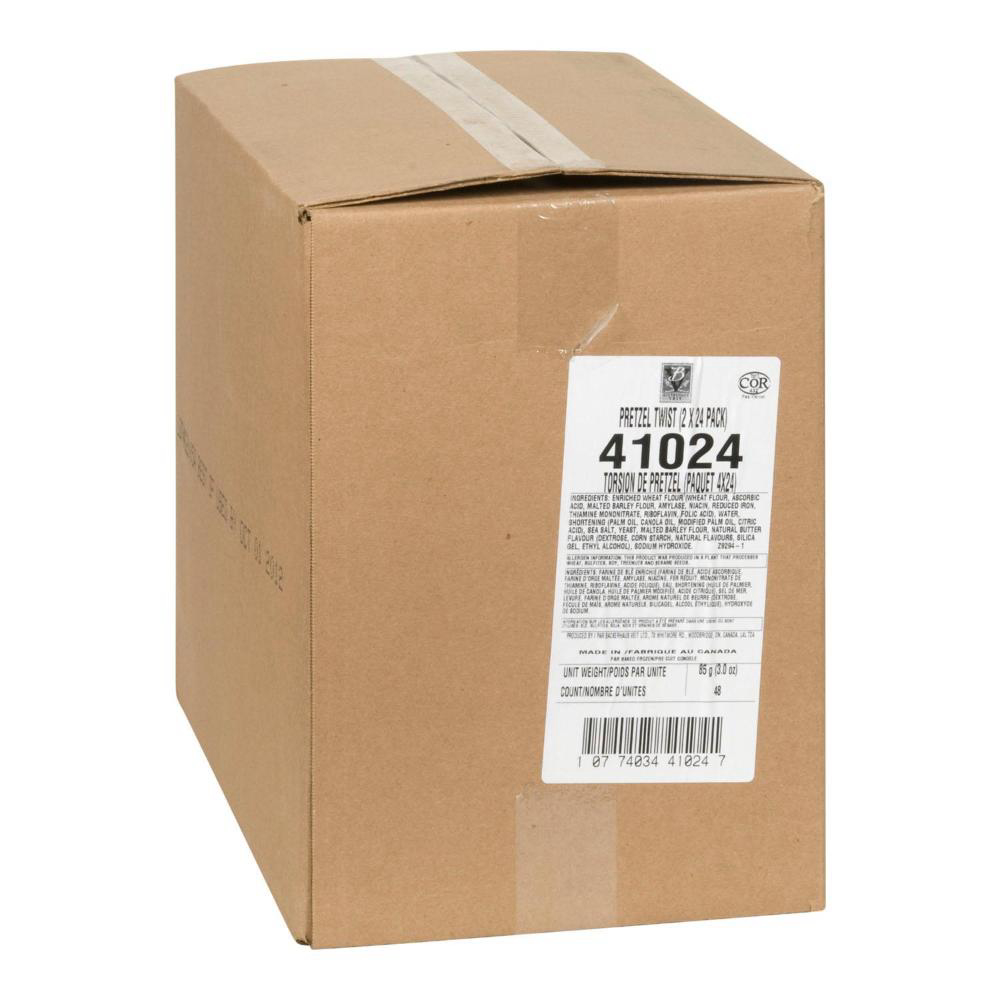 Backerhaus Veit Medium Soft Pretzel Twist, 85 G -- 48 Per Case