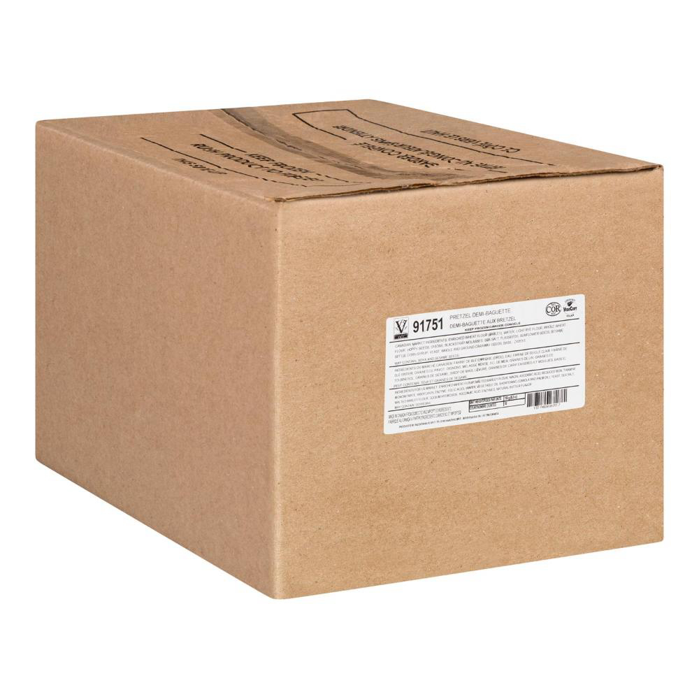 Backerhaus Veit Half Baguette Bread Pretzel, 150 G -- 65 Per Case