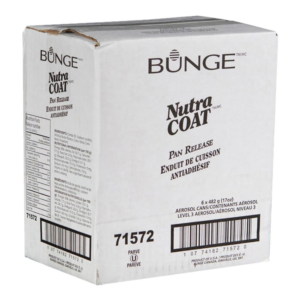 Nutra Coat Pan Release Stickless Spray, 482 G -- 6 Per Case