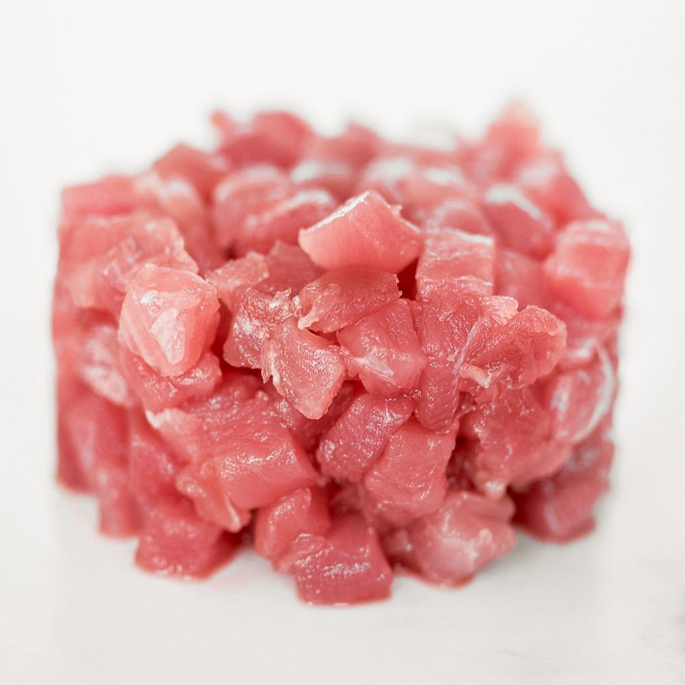 Fumoir Grizzly Plain Tuna Cubes For Tartare, 454 G -- 6 Per Case