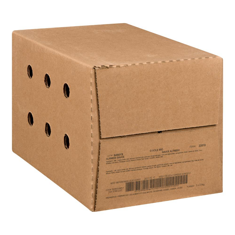 O Sole Mio Sauce Alfredo, 2,5 Kg -- 5 Par Boîte