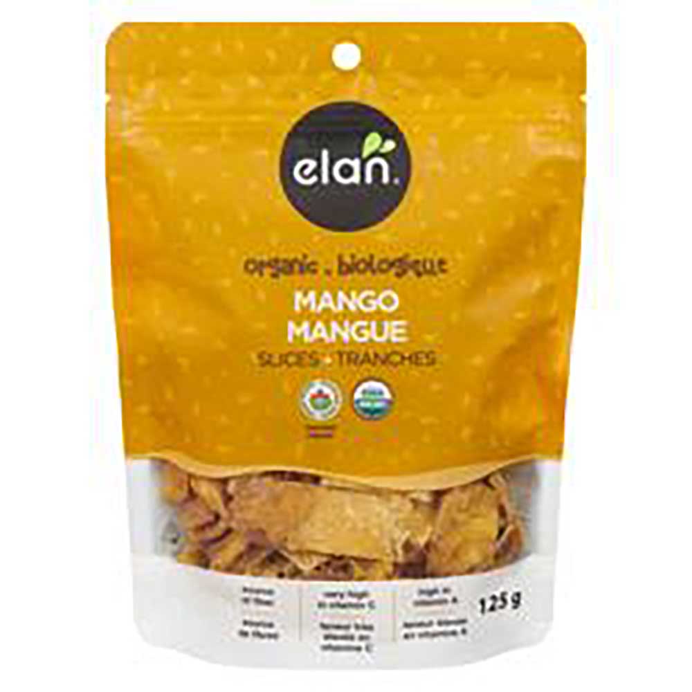 Elan Organic Mango Slices, 125 G -- 8 Per Case