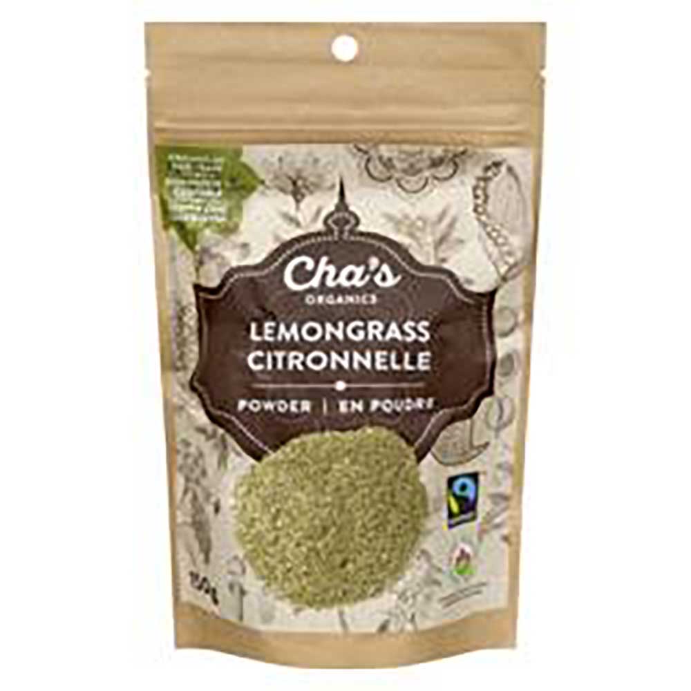 Cha's Organics Poudre De Citronnelle, 150 G -- 6 Par Boîte