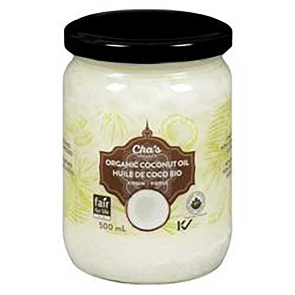 Cha's Organics Virgin Coconut Oil, 500 Ml -- 6 Per Case