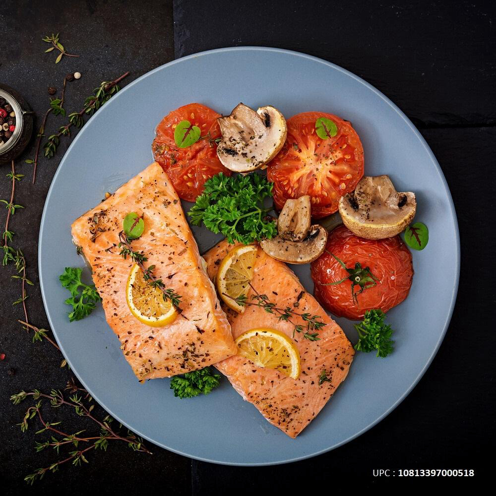 Oceanic 3/4 Chile Trimmed Atlantic Salmon Filet, 10 Kg