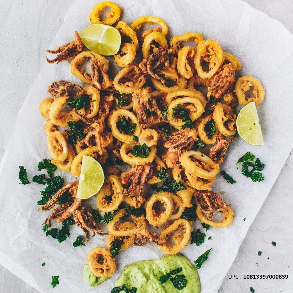 Oceanic Breaded Pre Cooked Squid Ring, 900 G -- 8 Per Case