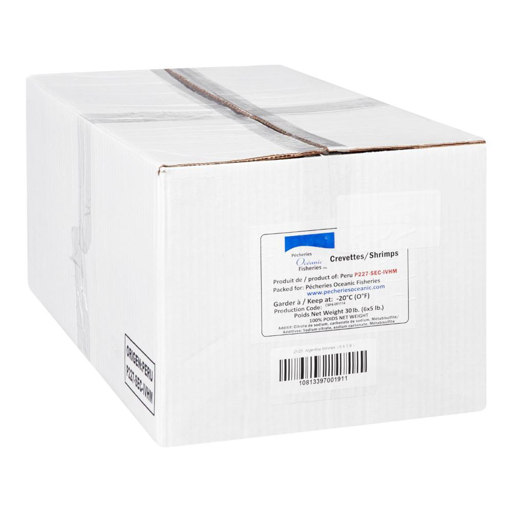 Oceanic 16-20 Butterfly Argentina Shrimp, 454 G -- 20 Per Case
