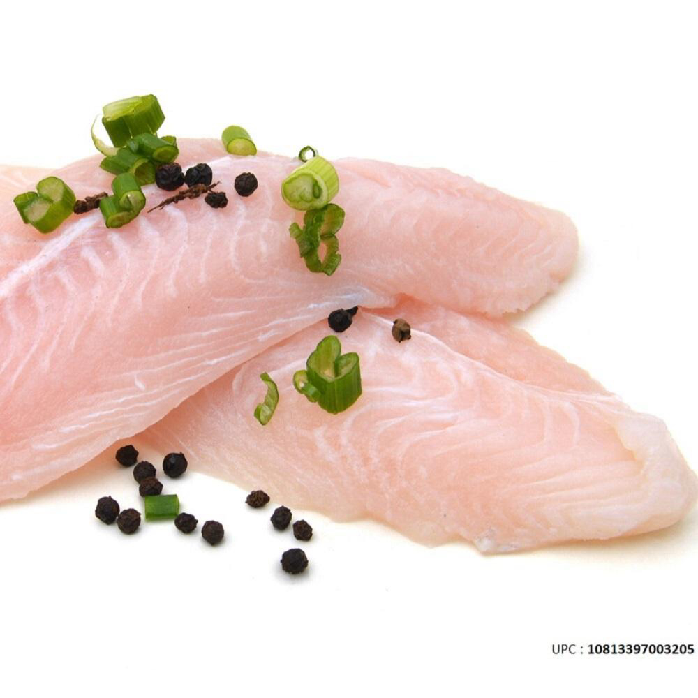 Oceanic 4 Oz No Additive Basa Fillet, 4.54 Kg