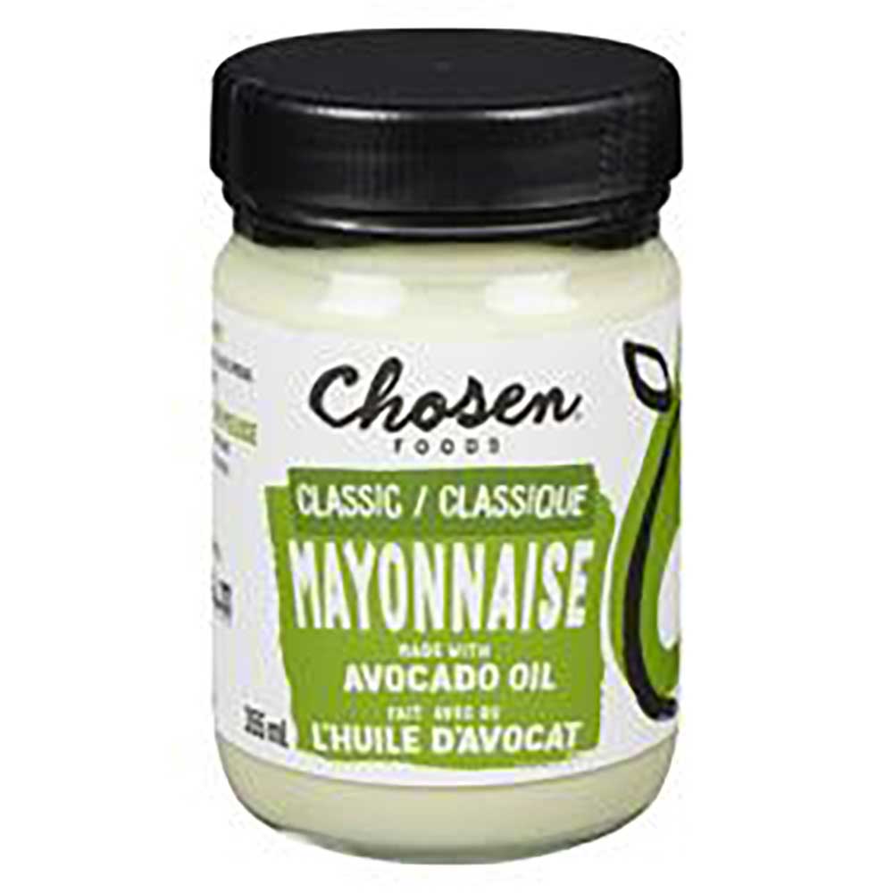 Chosen Foods Classic Avocado Oil Mayonnaise, 355 Ml -- 6 Per Case