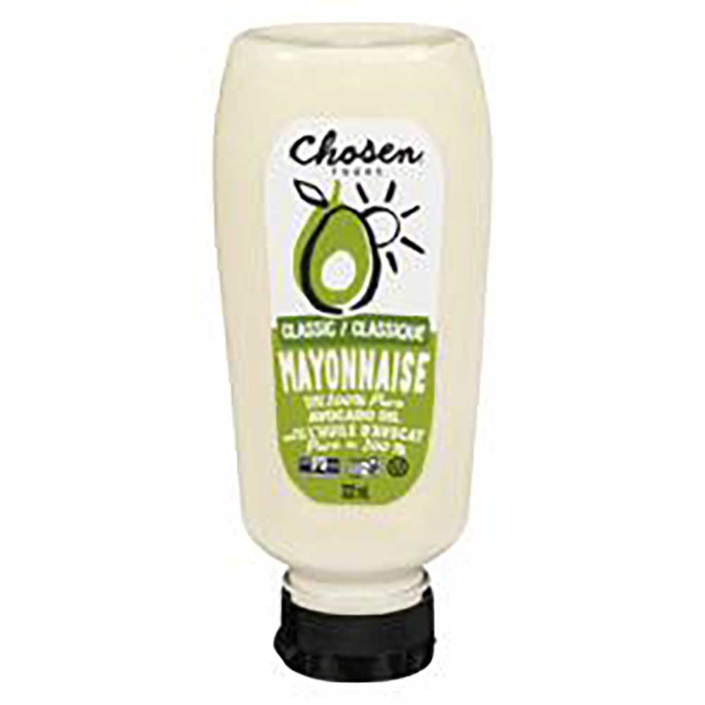 Chosen Foods Classic Avocado Oil Mayonnaise, 332 Ml -- 6 Per Case