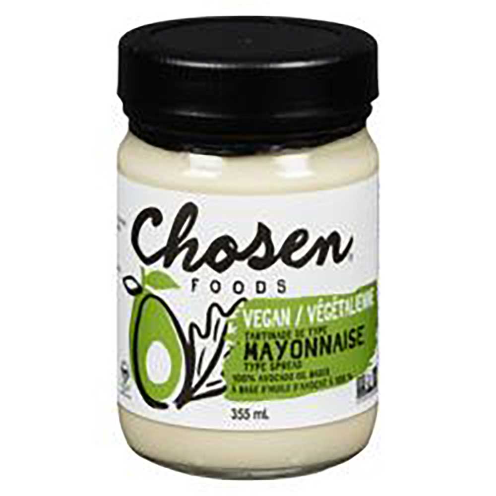 Chosen Foods Vegan Avocado Oil Mayonnaise, 12 Oz -- 6 Per Case