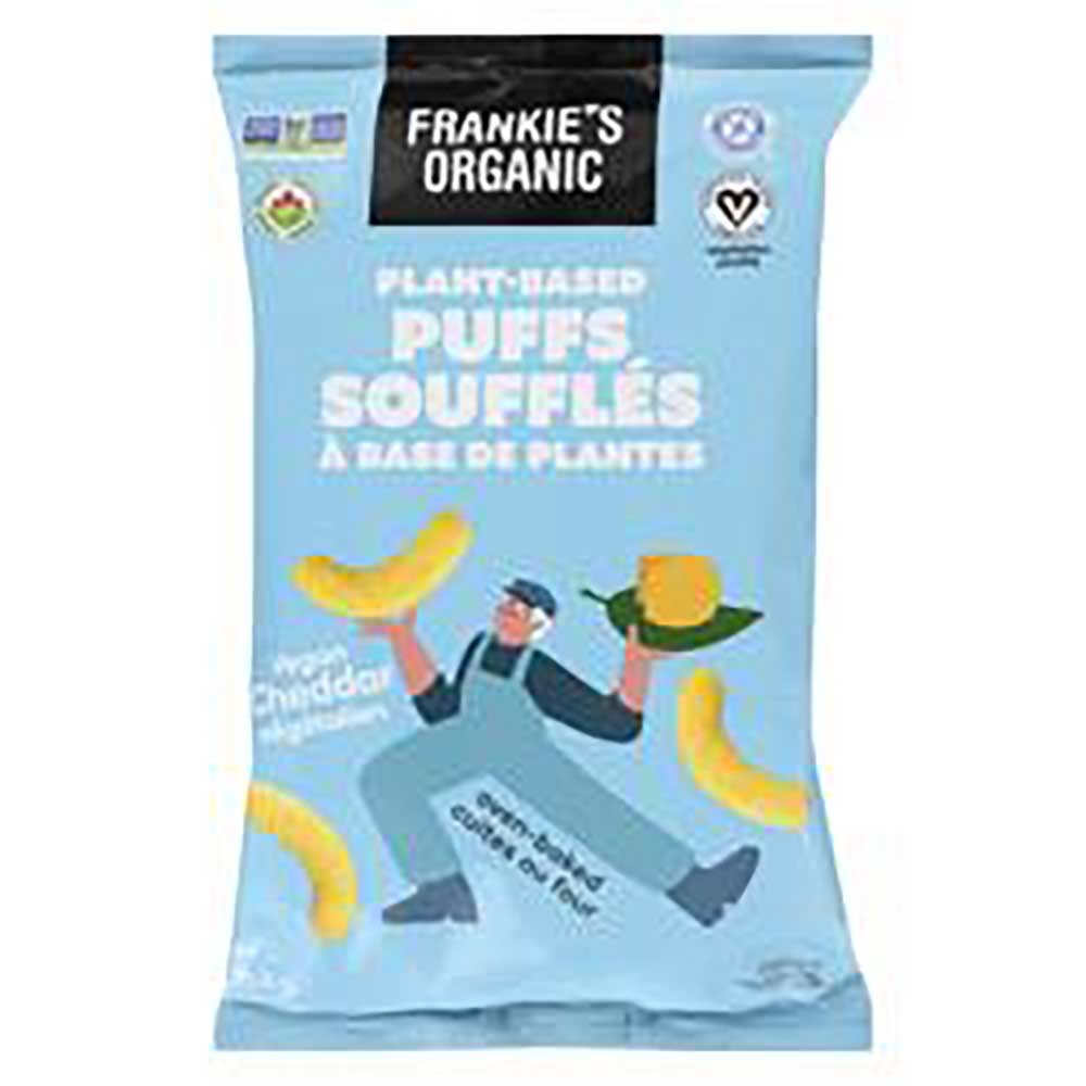 Frankie's Organic Plant-based Cheddar Puffs, 113 G -- 12 Per Case