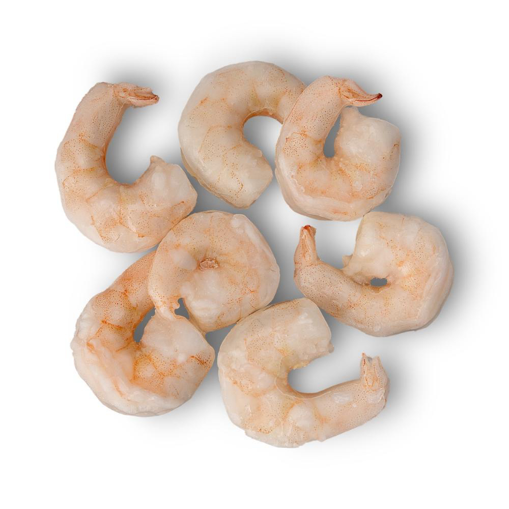 Blue Tide Iqf 100-200 White Cooked Tail-off Peeled Shrimp, 907 G -- 5 Per Case