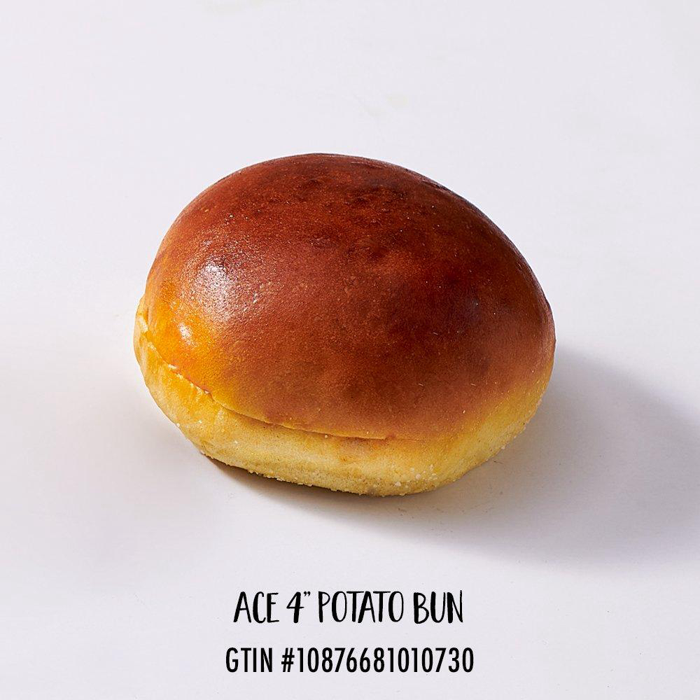 Ace Bakery Potato Burger Buns, 74 G -- 72 Per Case
