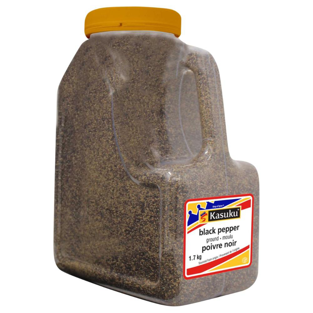 Kasuku Black Ground Pepper, 1.7 Kg -- 4 Per Case