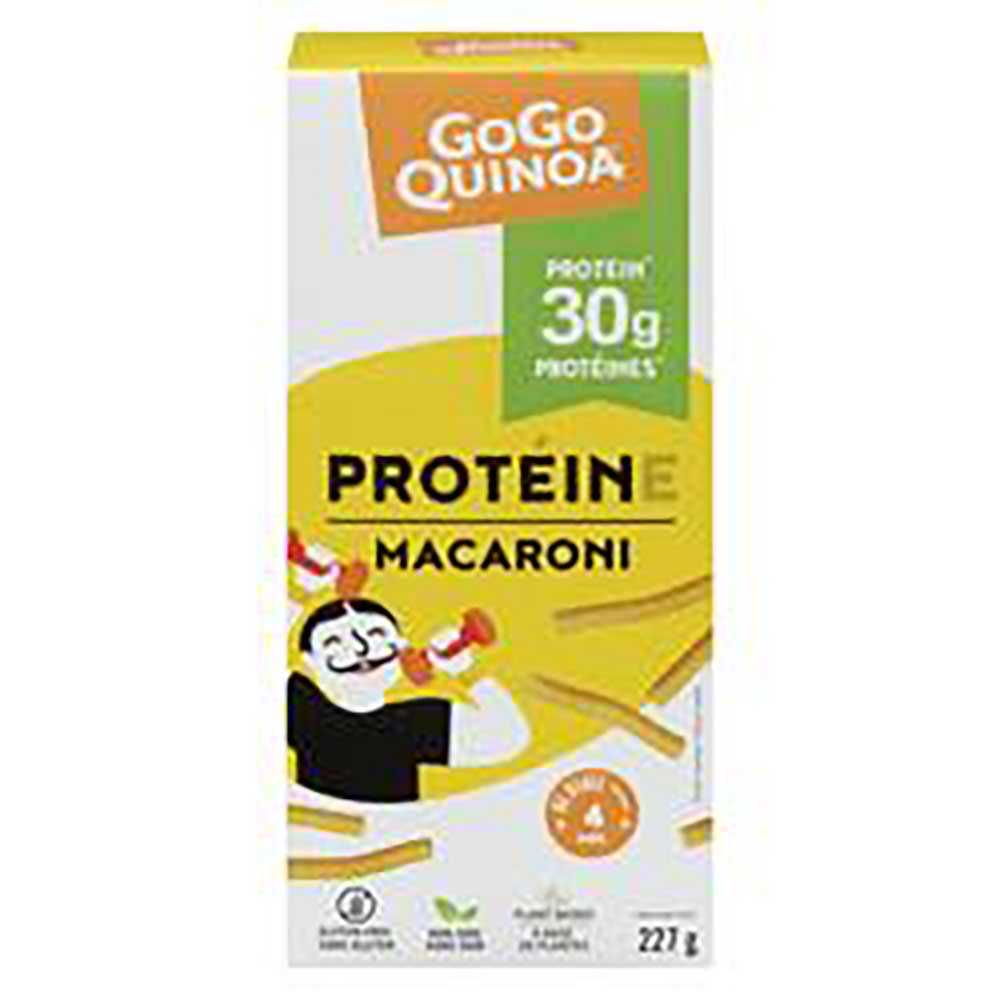 Gogo Quinoa Protein Macaroni Pasta, 227 G -- 12 Per Case