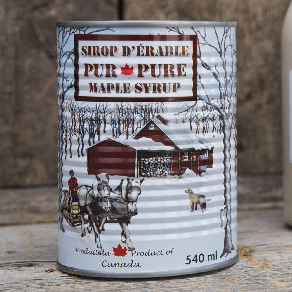 P. Cabane Sucre Maple Syrup, 4 L -- 24 Per Case