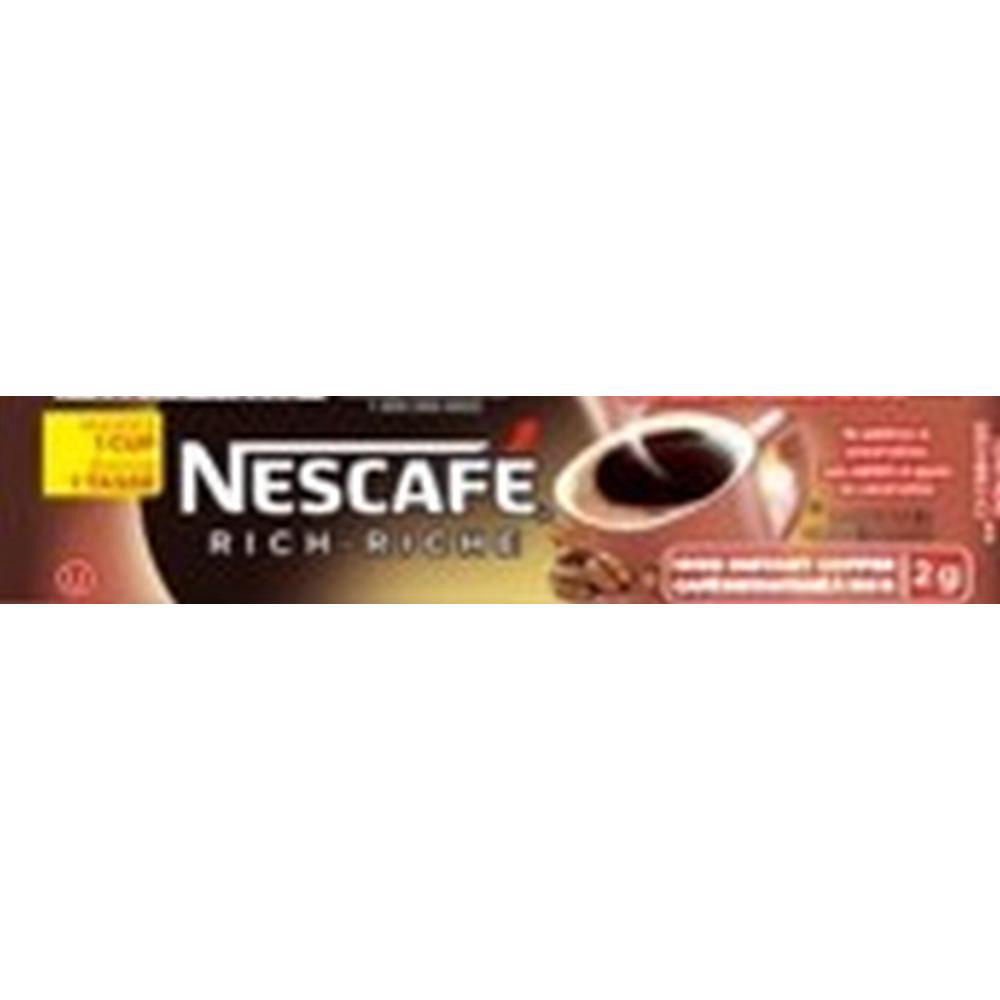 Nescafé Rich Instant Coffee Stick, 2 G -- 1000 Per Case