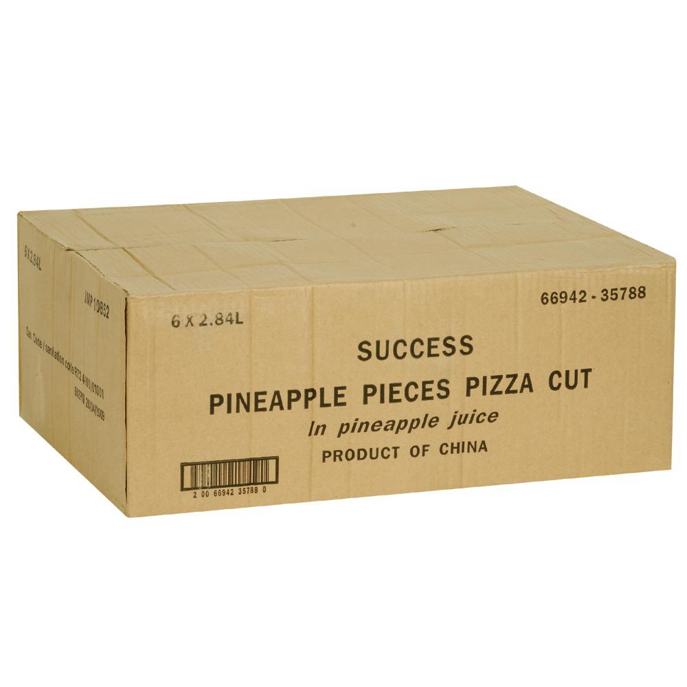 Success Pizza Cut Pineapple Pieces, 2.84 L -- 6 Per Case