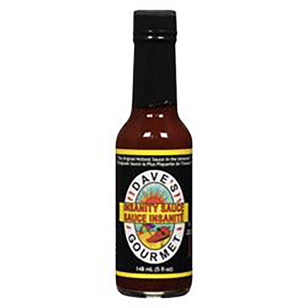 Dave's Gourmet Sauce Piquante Insanity, 148 Ml -- 12 Par Boîte
