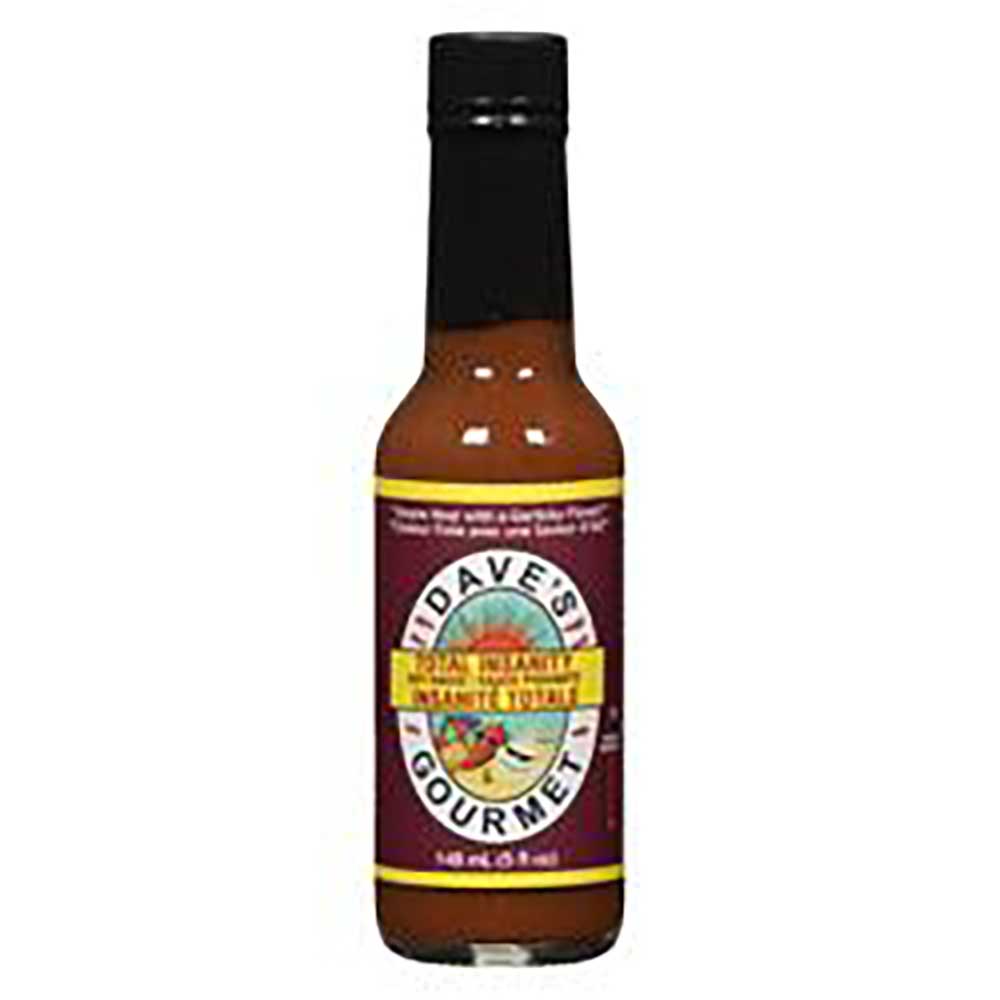 Dave's Gourmet Sauce Piquante Total Insanity, 148 Ml -- 12 Par Boîte