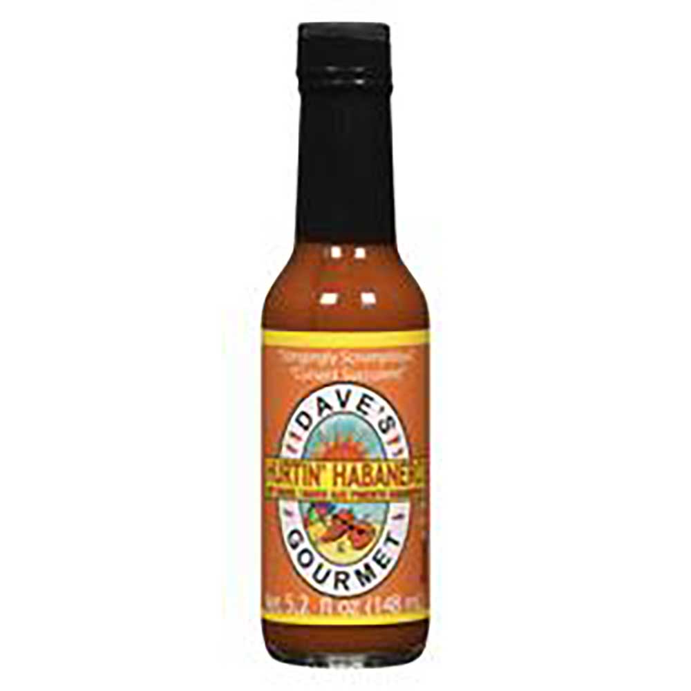 Dave's Gourmet Sauce Piquante Hurtin Habanero, 148 Ml -- 12 Par Boîte