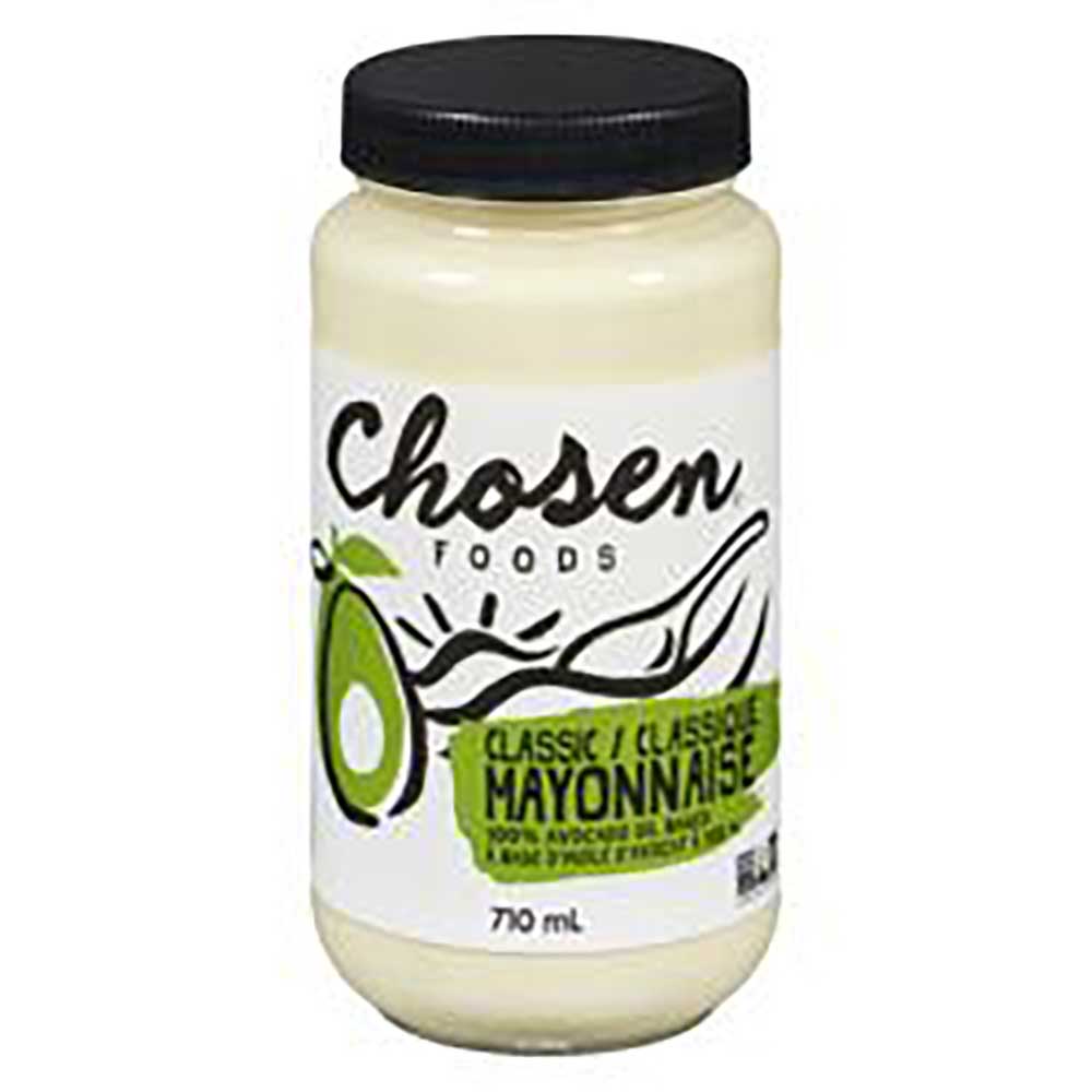 Chosen Foods Classic Avocado Oil Mayonnaise, 710 Ml -- 6 Per Case