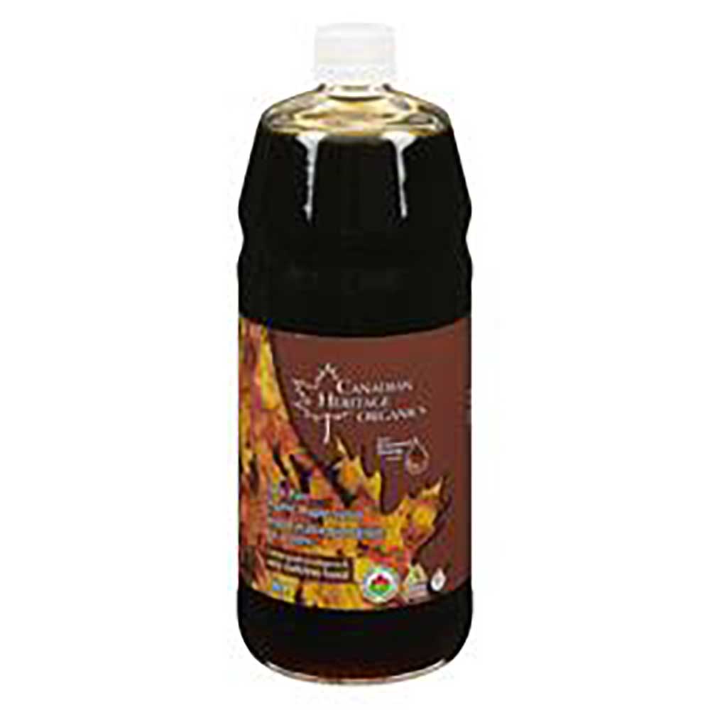 Canadian Heritage Organics Very Dark Maple Syrup, 1 L -- 6 Per Case
