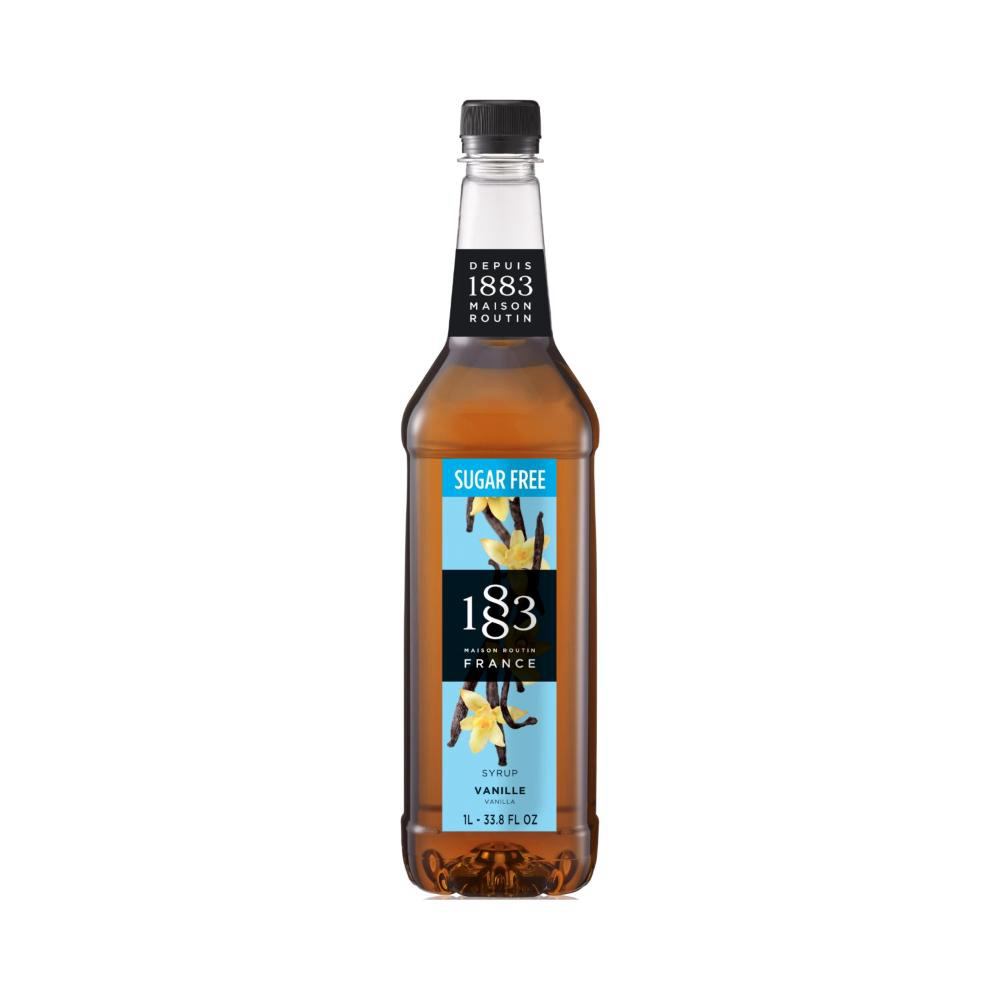 1883 Sugar-free Vanilla Syrup, 1 L -- 2 Per Case