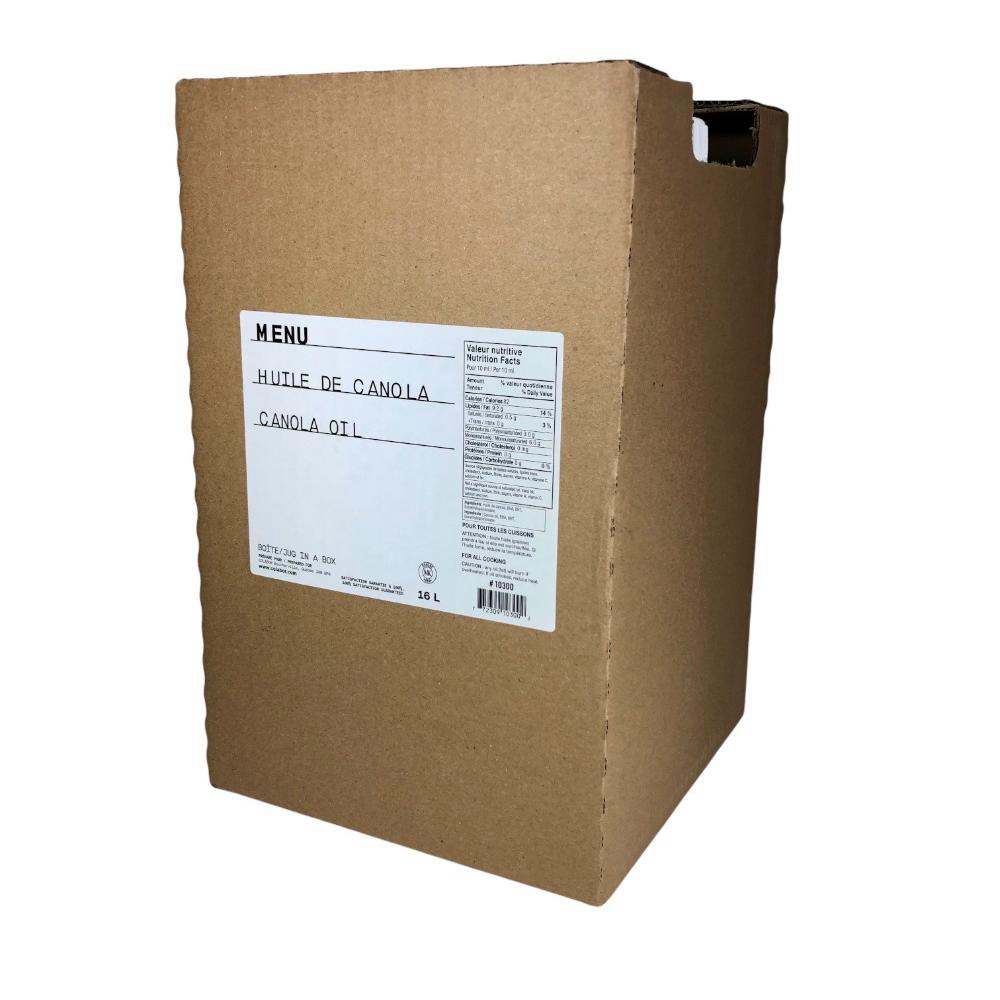 Menu Canola Oil - Jug In Box, 16 L