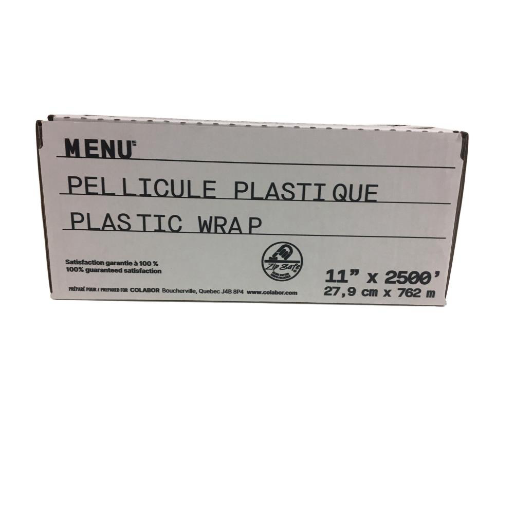 Menu Plastic Wrap, 11 In X 2500 Ft